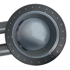 AquaKing Bodemdrain 110 - zwart Ø400mm - Deksel - Belucht