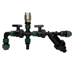 PE Verdeelset + Luchtsnuffer Prof Groen [watervat hoger]