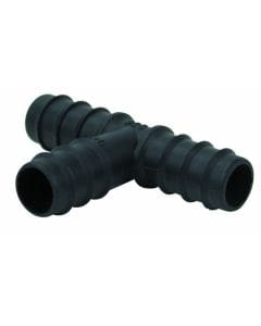 PE insteekkoppeling T-stuk 16x16x ½'' buit