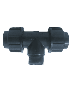 PE Zadel 63 x 1'' bin [prof zwart