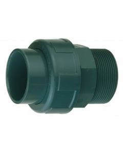 PVC 3-delige koppeling 50x1½'' buit.