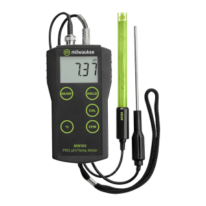 Milwaukee MW102 PRO+ pH and Temperature Meter met ATC meetapparatuur