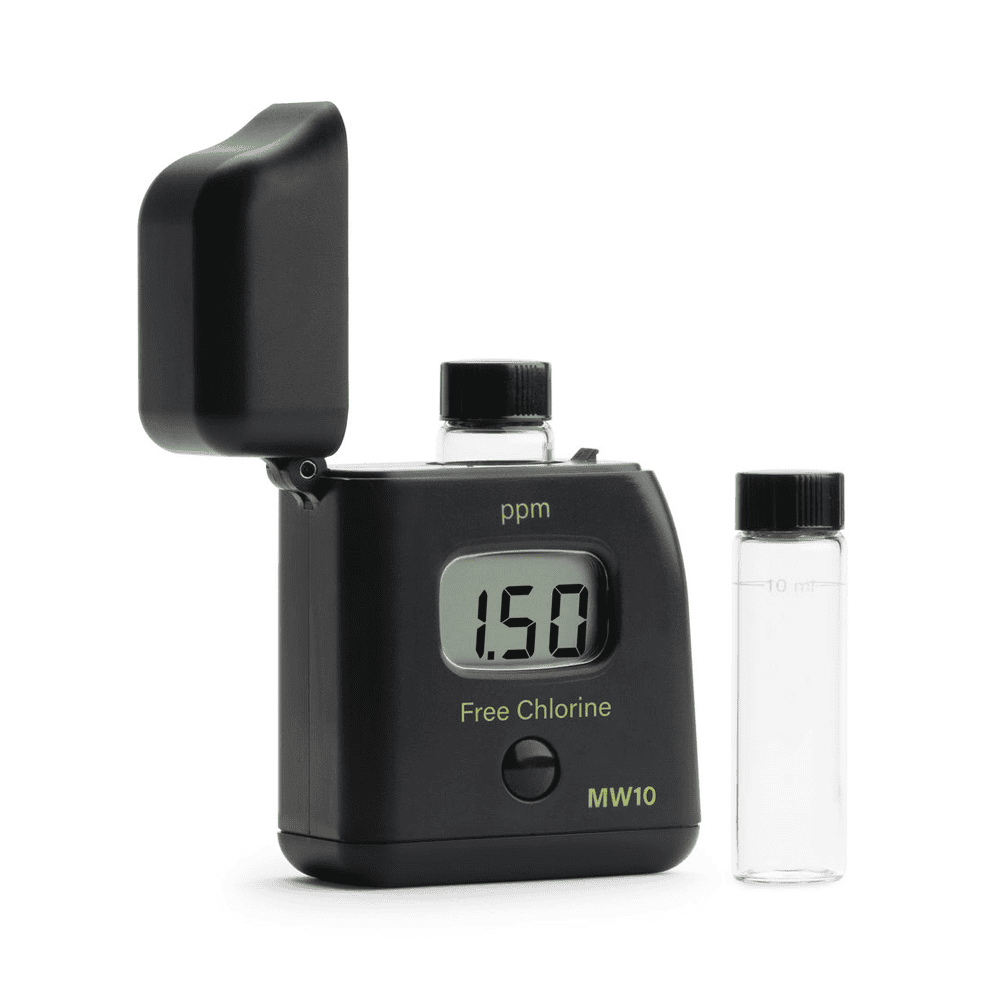 Milwaukee MW10 fotometer vrij chloor meetapparatuur