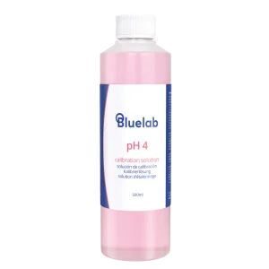Bluelab pH 4.0 Calibration Solution - 500 ml Box of 6 EU kalibratievloeistof