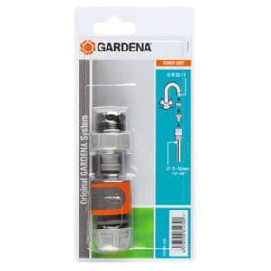 Aansluitset 26,5mm (3/4 inch) op kaart Gardena tuinbewatering