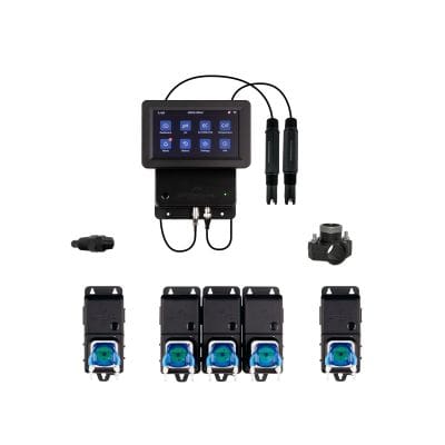 Aqua Master Tools C800 Pro Inline Expert Kit pH Regulation + 4 Nutrients controllers