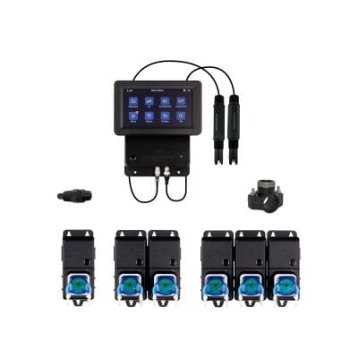 Aqua Master Tools C800 Pro Inline Ultimate Kit Automatic pH Control + 5 Nutrients controllers