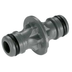 Koppelstuk voor 19mm (3/4 inch) en 13mm (1/2 inch) Gardena tuinbewatering