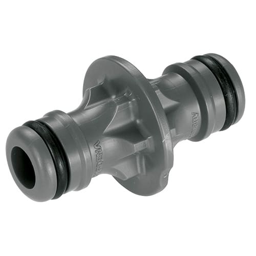 Koppelstuk voor 19mm (3/4 inch) en 13mm (1/2 inch) Gardena tuinbewatering