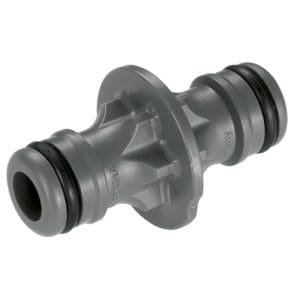 Koppelstuk voor 19mm (3/4 inch) en 13mm (1/2 inch) Gardena tuinbewatering