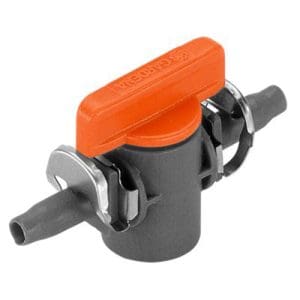 Micro-Drip-System reguleerventiel 4,6mm (3/16 inch) 2 stuks Gardena tuinbewatering