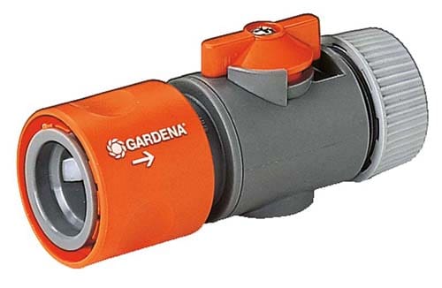 Slangstuk met reguleerventiel 13mm (1/2 inch) los Gardena tuinbewatering