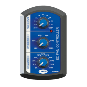 Can Fan EC Speed & Temperature controller klimaatbeheersing