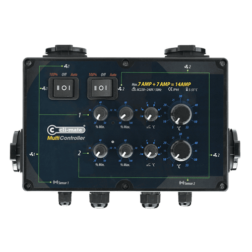 Cli-mate Multi controller 7+7A klimaatbeheersing