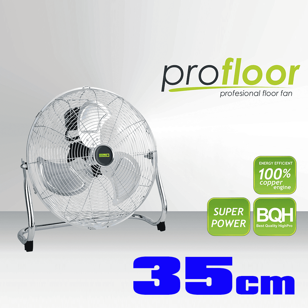 Garden HighPro Floorfan 35cm / 80W ventilator